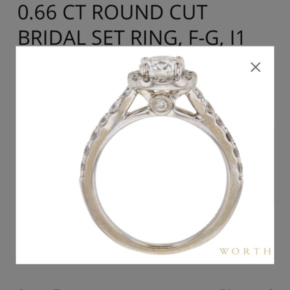 Diamond Wedding Set - Picture 3 of 3